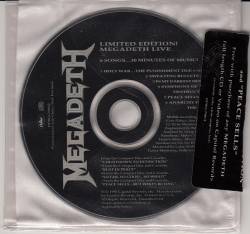 Megadeth : Live Promo '92